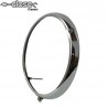 Surrounding of chrome metal headlight