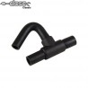 Water hose between oil cooler and water pump