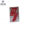 12-Volt-Aufkleber