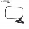 Black left exterior mirror