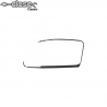 Black left exterior window wiper