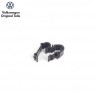 Windshield washer hose clip on front hood