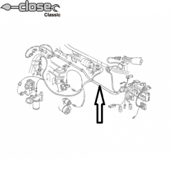 Cablage moteur  K-Jetronic sans catalyseur.