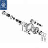 Rondelle de réglage 1.00mm