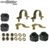 Front stabilizer bar clamps and silentblocks kit