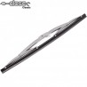 Silver windshield wiper blade