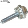 Alternator belt tension adjustment screw