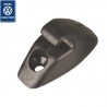 Black sun visor bracket