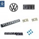 Kit complet emblèmes avant et arrière pour VW Golf 1 GTI