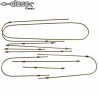 Rigid brake piping