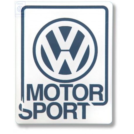 Sticker Vw motorsport 50 X 63mm