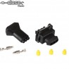 3-pole female connector