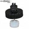 Brake fluid reservoir cap with level switch