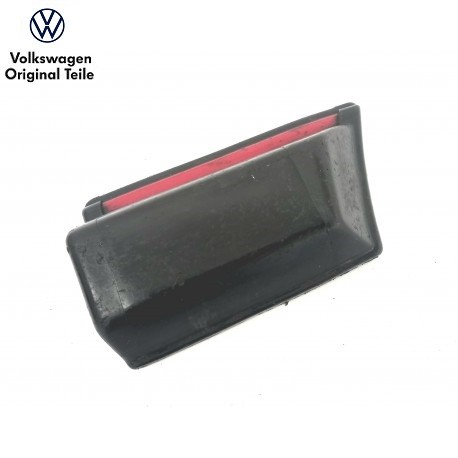 Baguette de protection aile avant droite noir et ligne rouge 55mm