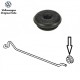 Silentbloc de tringle de capot avant