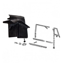 Joints arrière de portes gauche