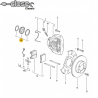 Kit de joints pour 1 piston d'étrier diamètre 44mm