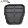 Brake pedal pattern